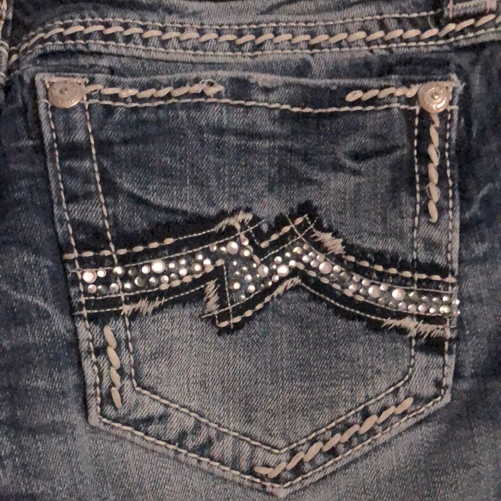 Miss Me Jeans 29 x 27 Easy Cropped